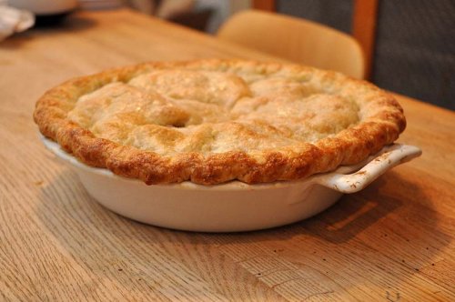 Receta de la tarta de manzana americana